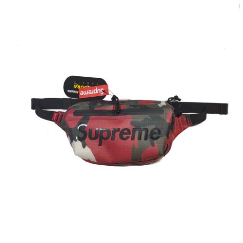 Supreme SS21 Waist Bag red camo